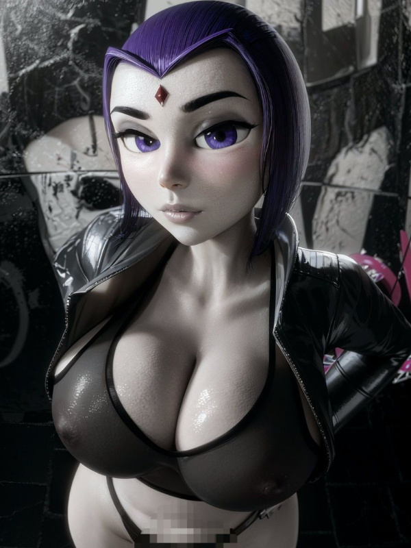 Reborn as Raven in Dc... But as a Futa?