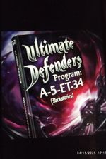 Ultimate Defenders Program: A-5-ET-34 (dossiers)